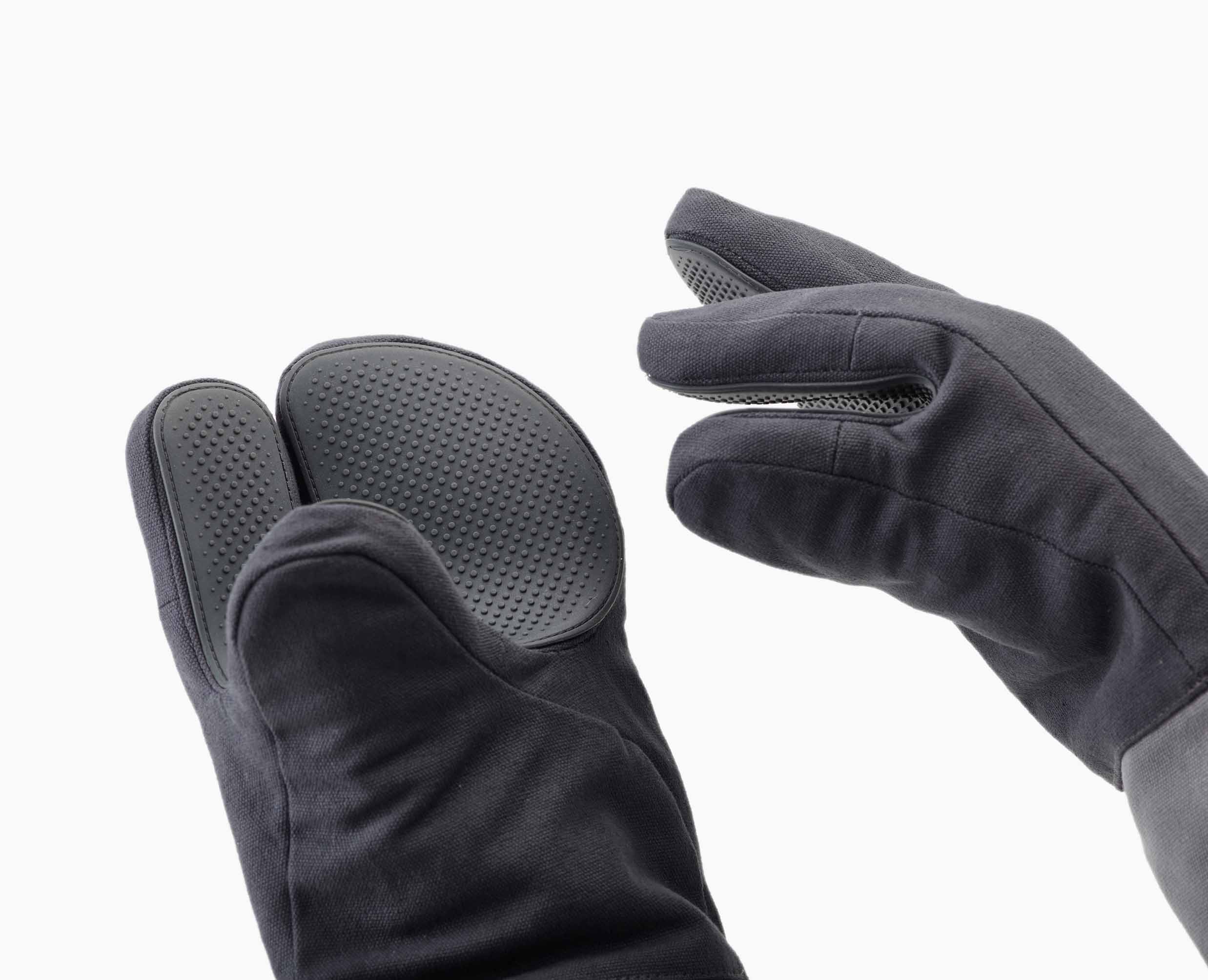 Pinch™ Easy-grip Set of 2 Grey Oven Gloves