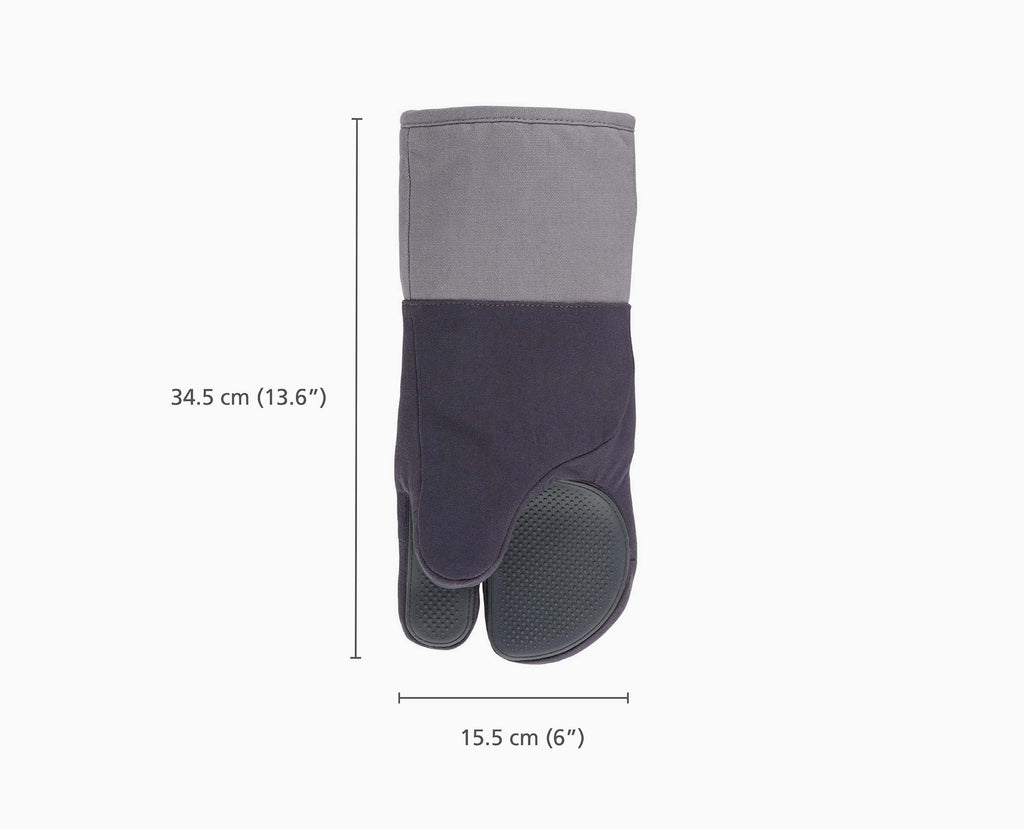 Pinch™ Easy-grip Set of 2 Grey Oven Gloves