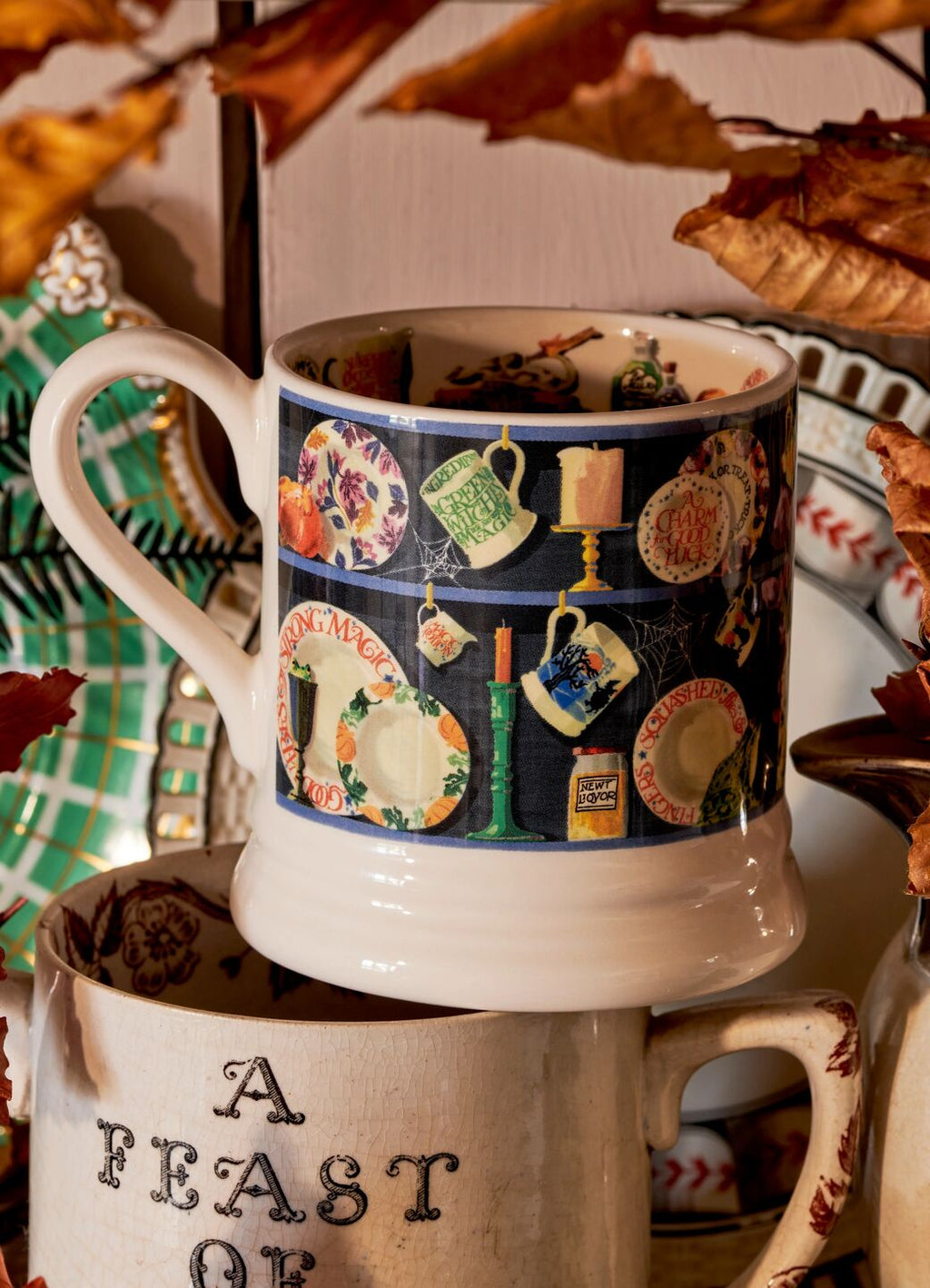Emma Bridgewater Spooky Dresser 1/2 Pint Mug