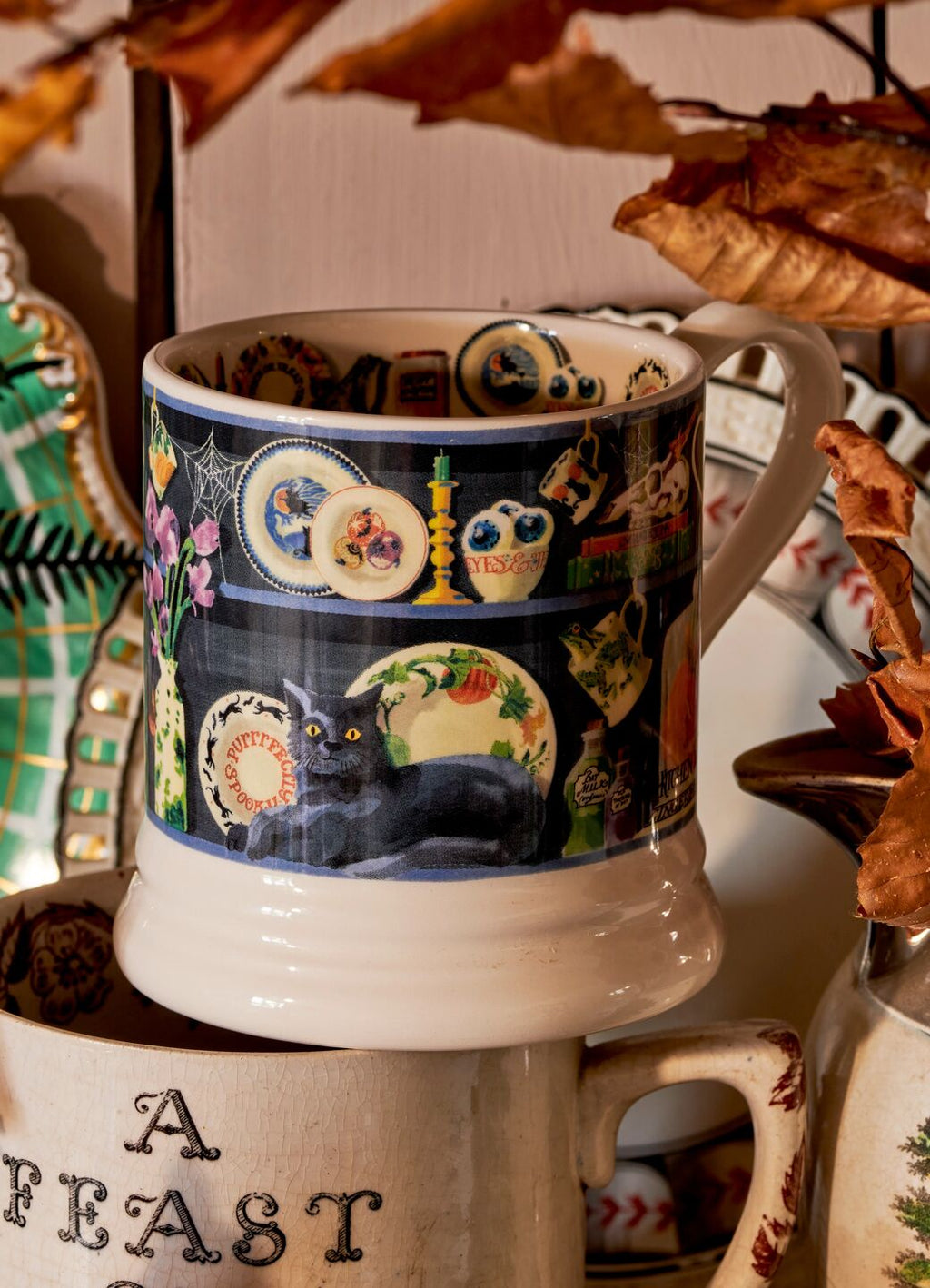 Emma Bridgewater Spooky Dresser 1/2 Pint Mug