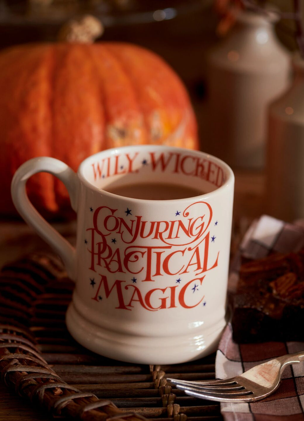 Emma Bridgewater Halloween Toast Little Witch 1/2 Pint Mug