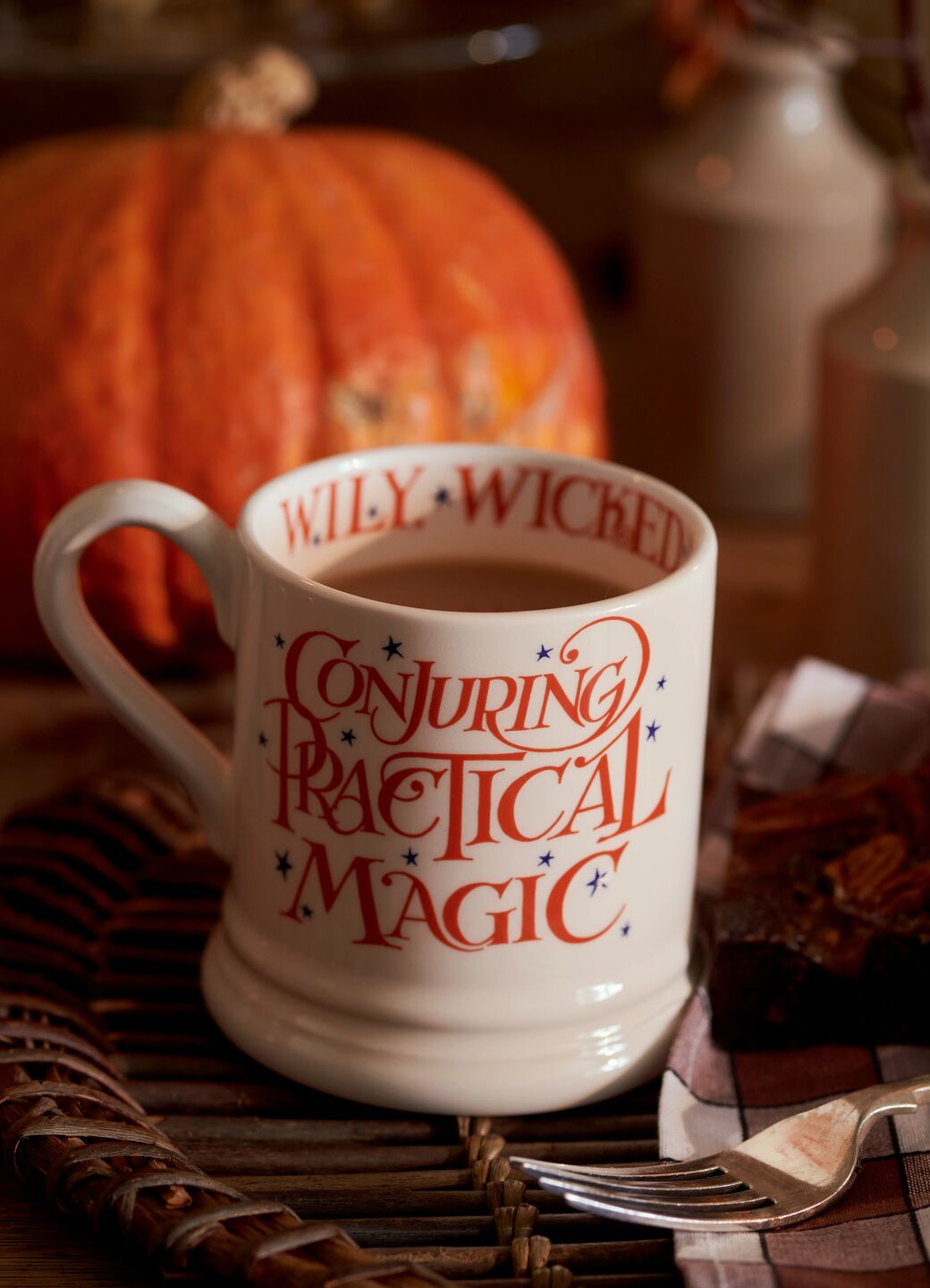 Emma Bridgewater Halloween Toast Little Witch 1/2 Pint Mug