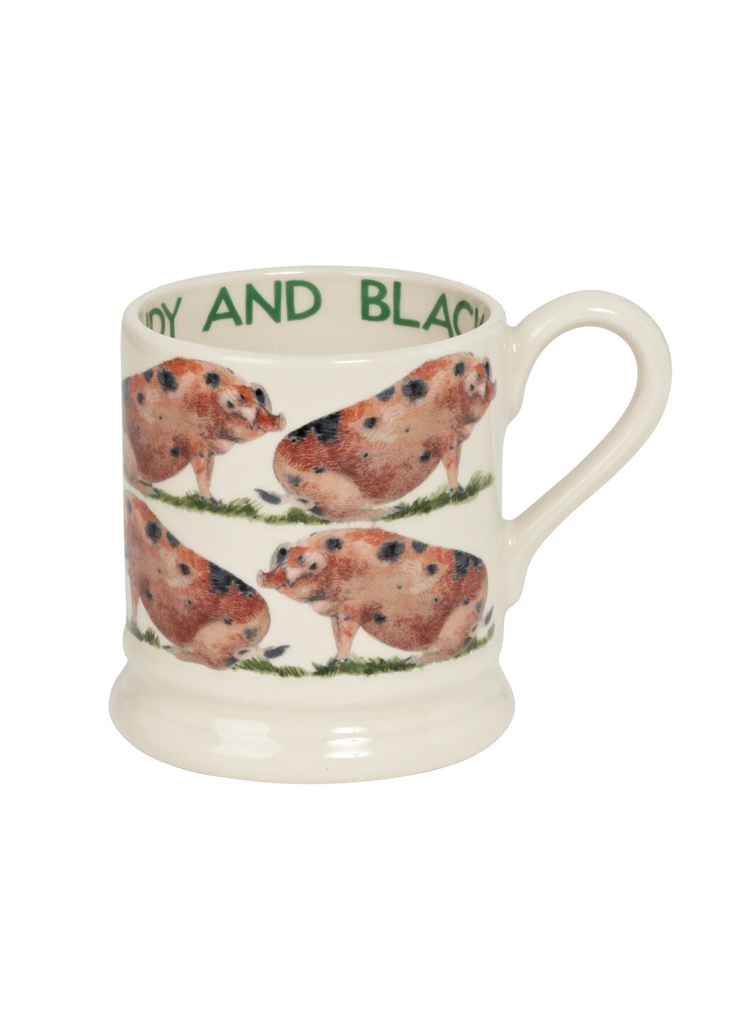 Emma Bridgewater Oxfordshire Sandy & Black Pig 1/2 Pint Mug