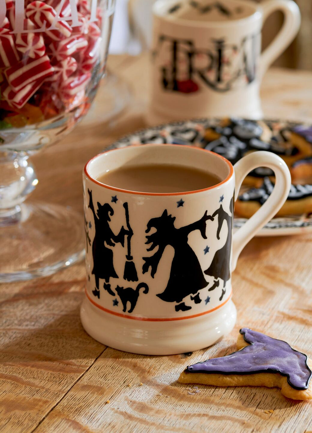 Emma Bridgewater Dancing Witches 1/2 Pint Mug