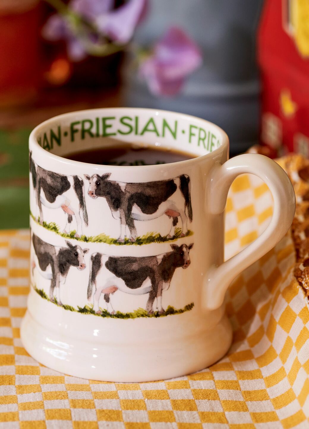 Emma Bridgewater Friesian Cow 1/2 Pint Mug