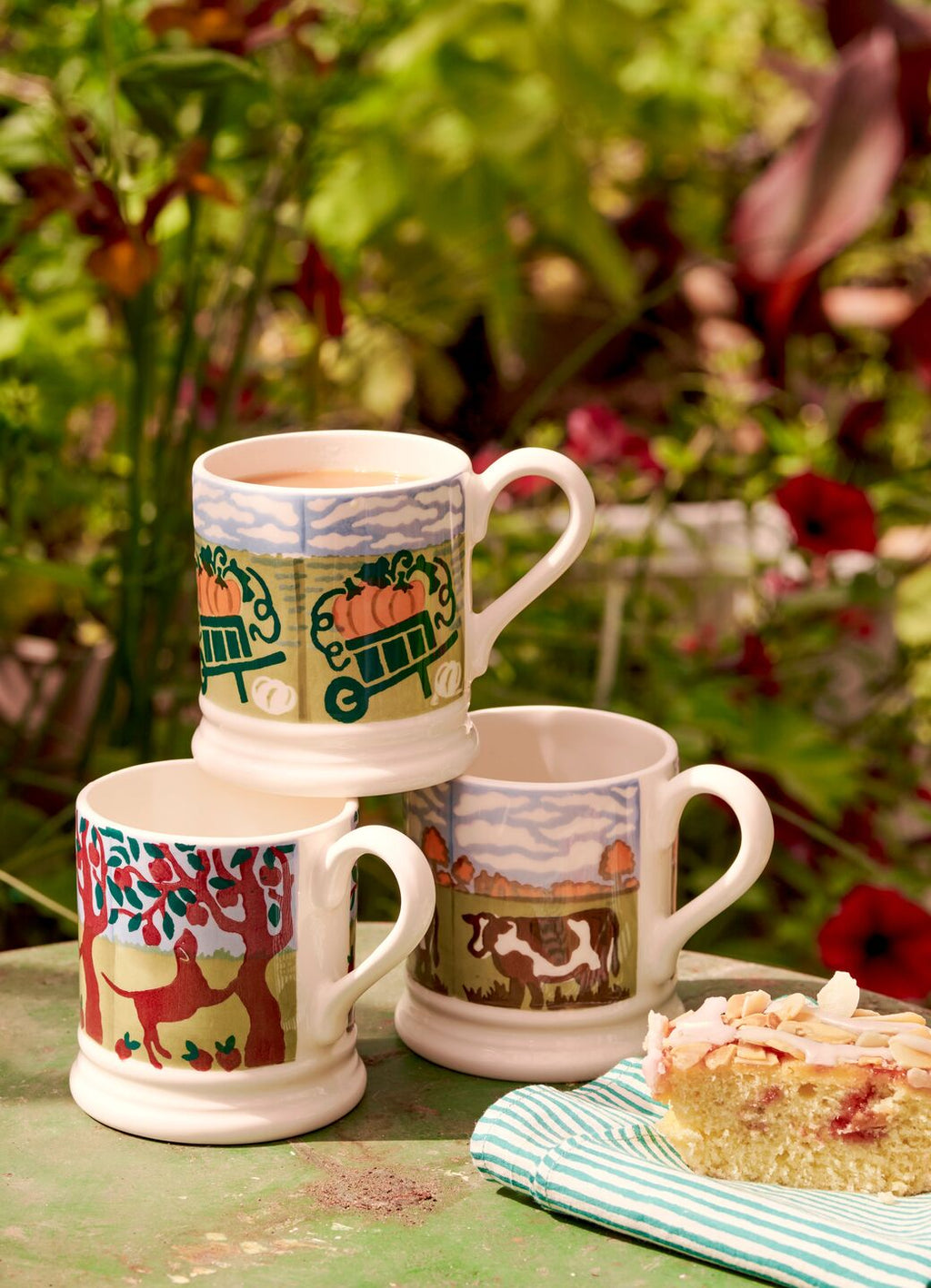 Emma Bridgewater Country Icons Pumpkin Picking 1/2 Pint Mug