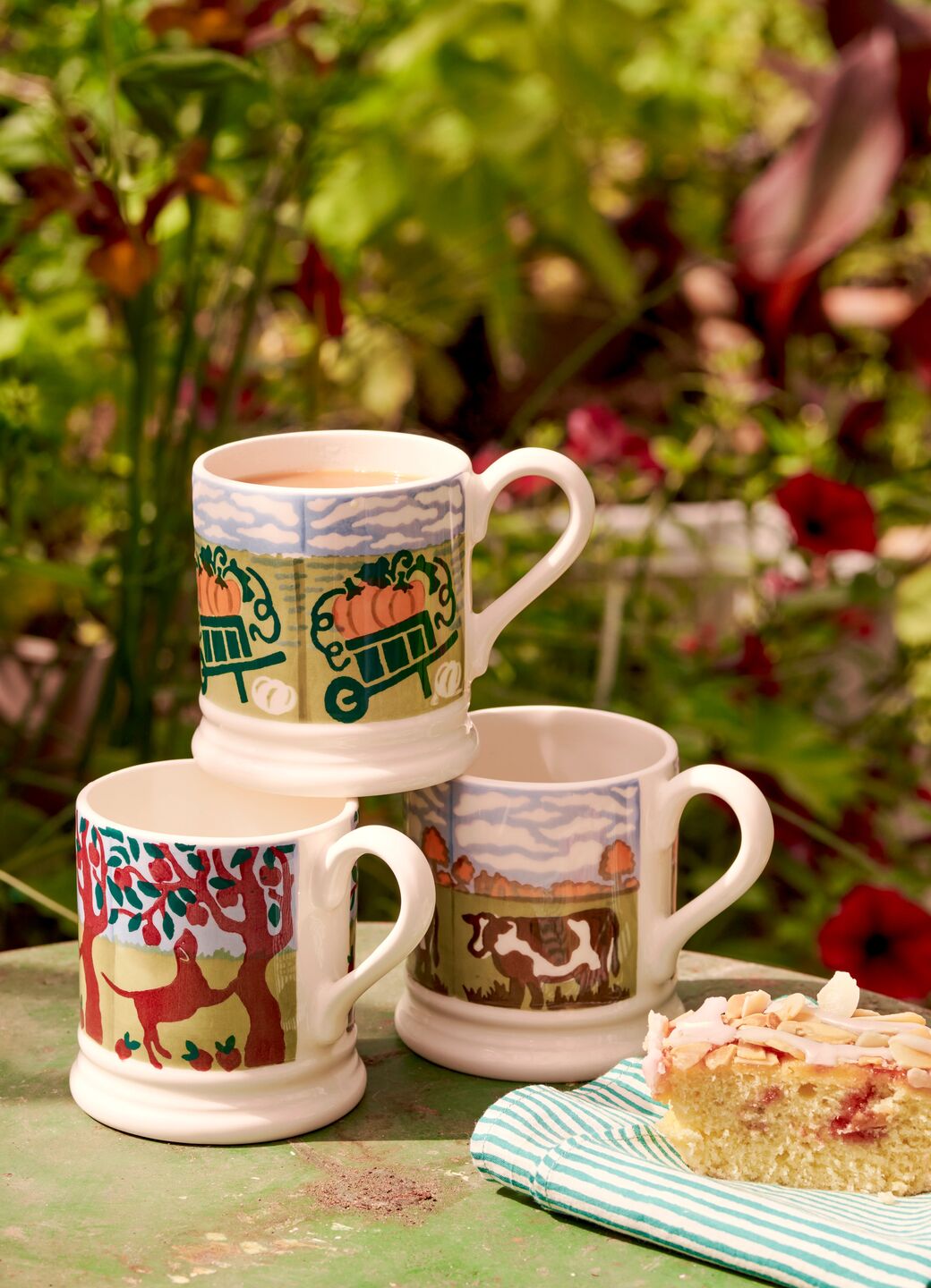 Emma Bridgewater Country Icons Pumpkin Picking 1/2 Pint Mug
