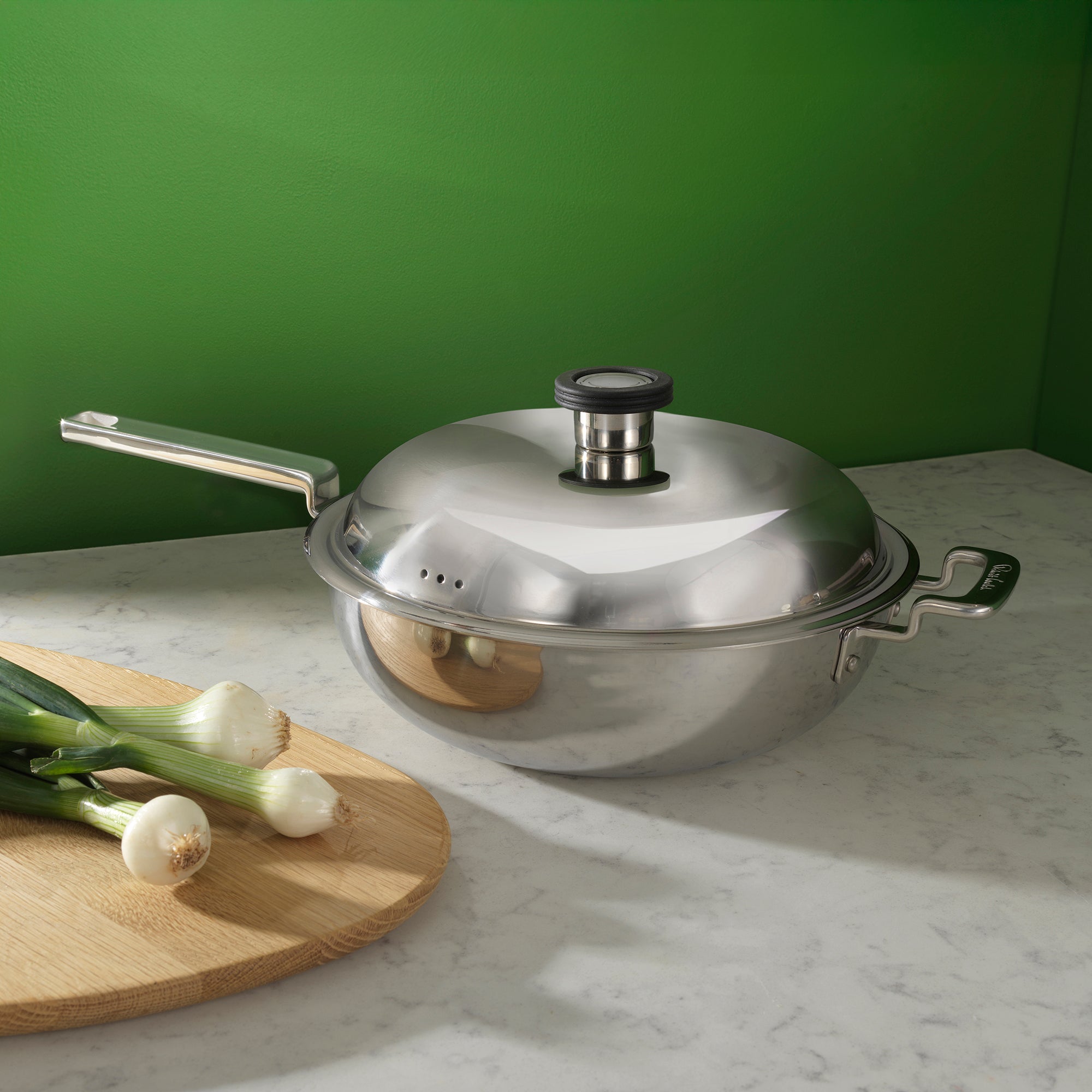 316 Series Cookware Wok with Lid 28cm