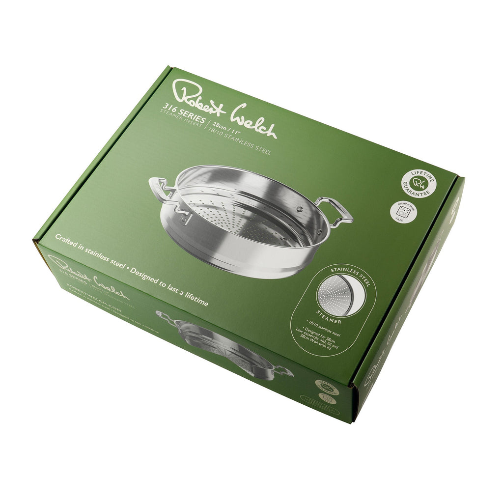 Robert Welch 316 Series Cookware Steamer Insert 28cm