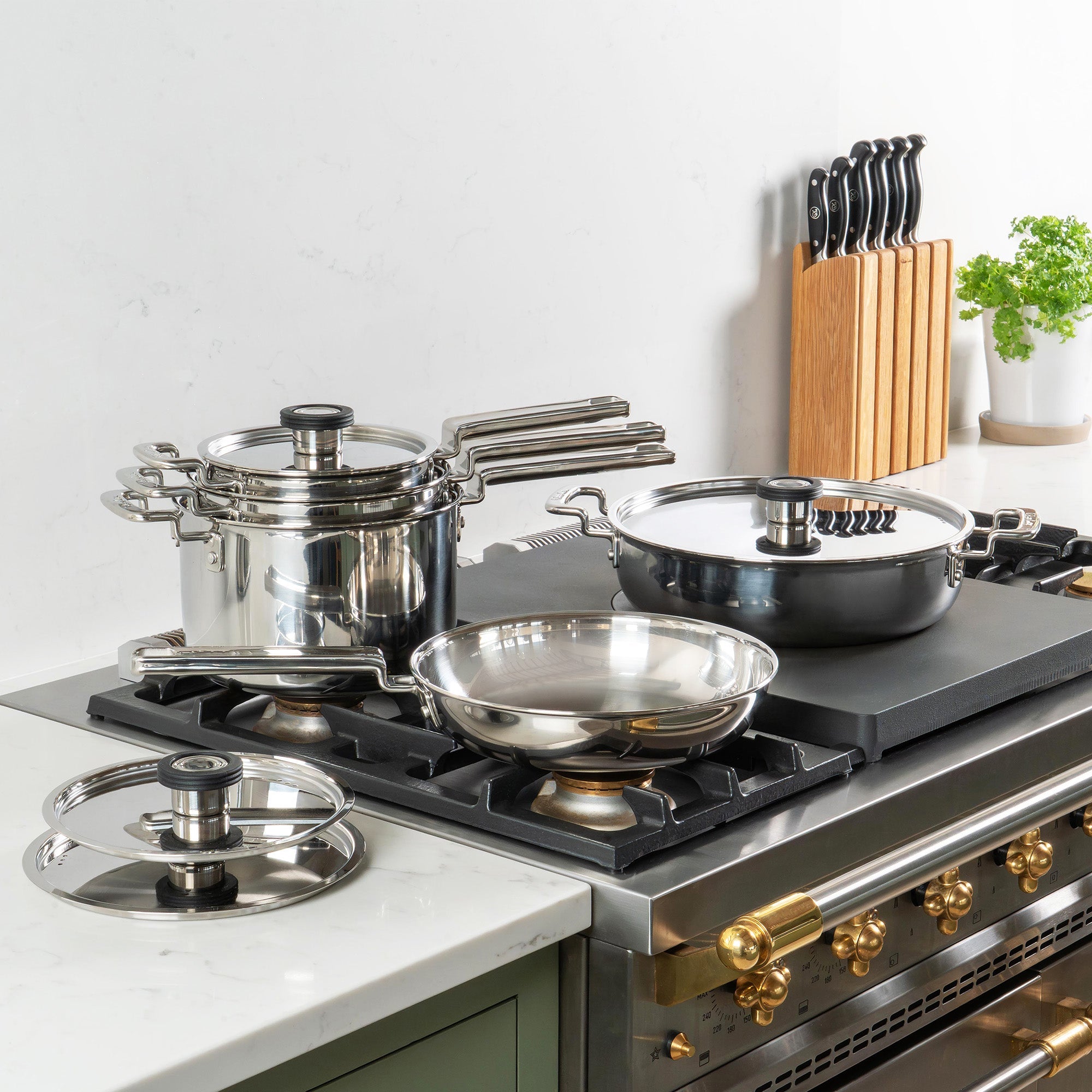 Robert Welch 316 Series Cookware Set, 5 Piece