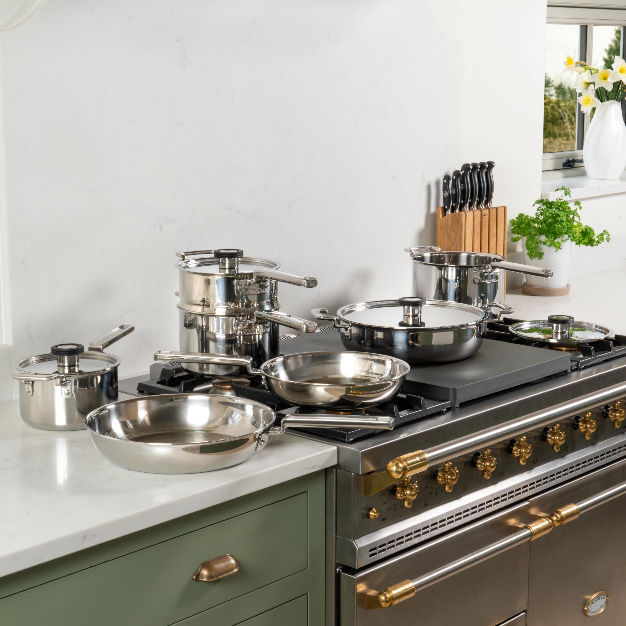 Robert Welch 316 Series Cookware Set, 7 Piece