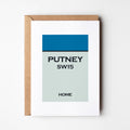 Monopoly Blue - Customised Housewarming Card