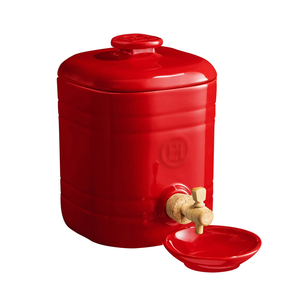 Emile Henry Vinegar Pot - Burgundy