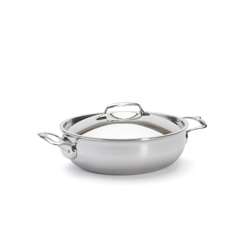 De Buyer Affinity 28cm Round Sauté Pan with Lid