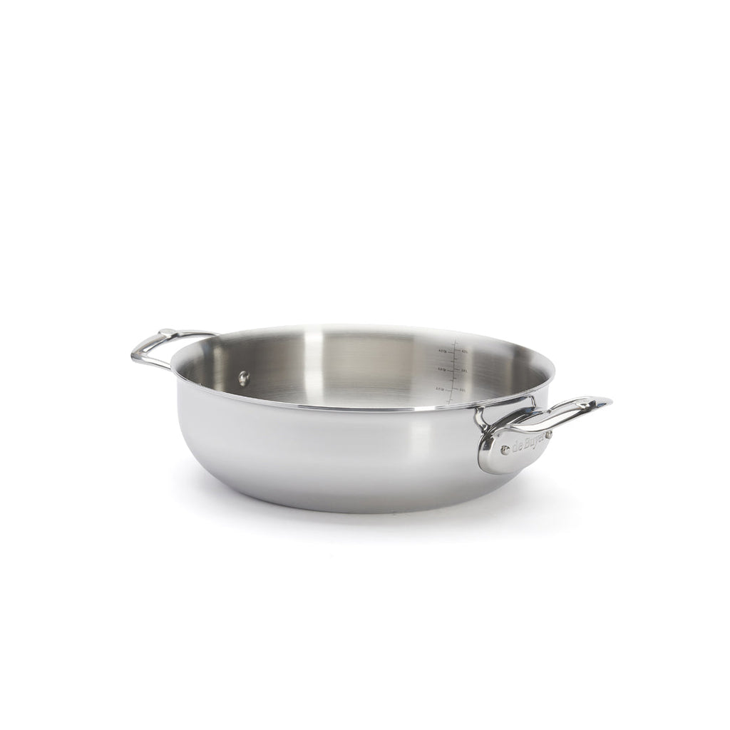 De Buyer Affinity 28cm Round Sauté Pan with Lid