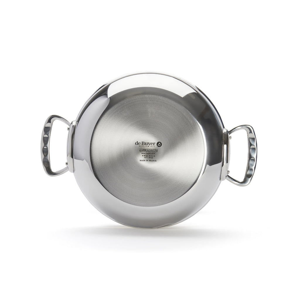De Buyer Affinity 28cm Round Sauté Pan with Lid