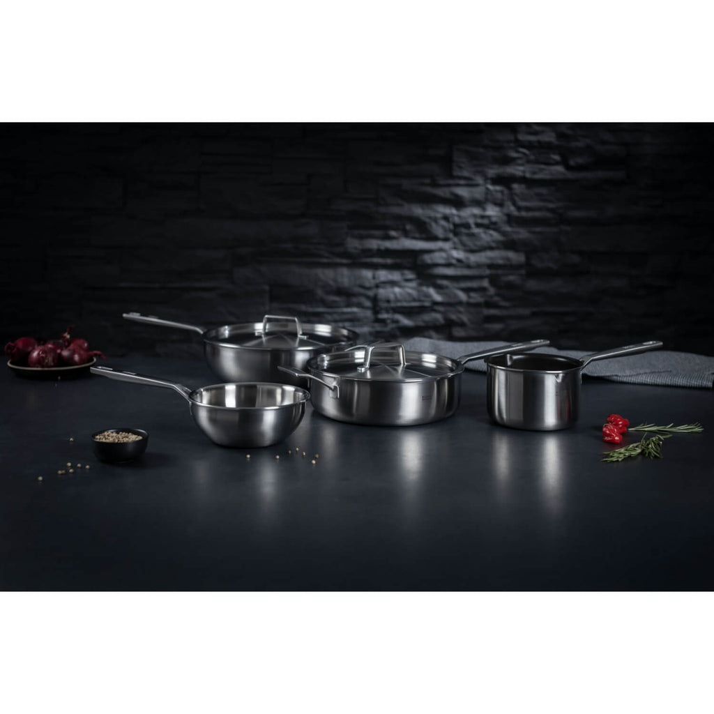 Kuhn Rikon Culinary FivePly 20cm Uncoated Chef’s Pan