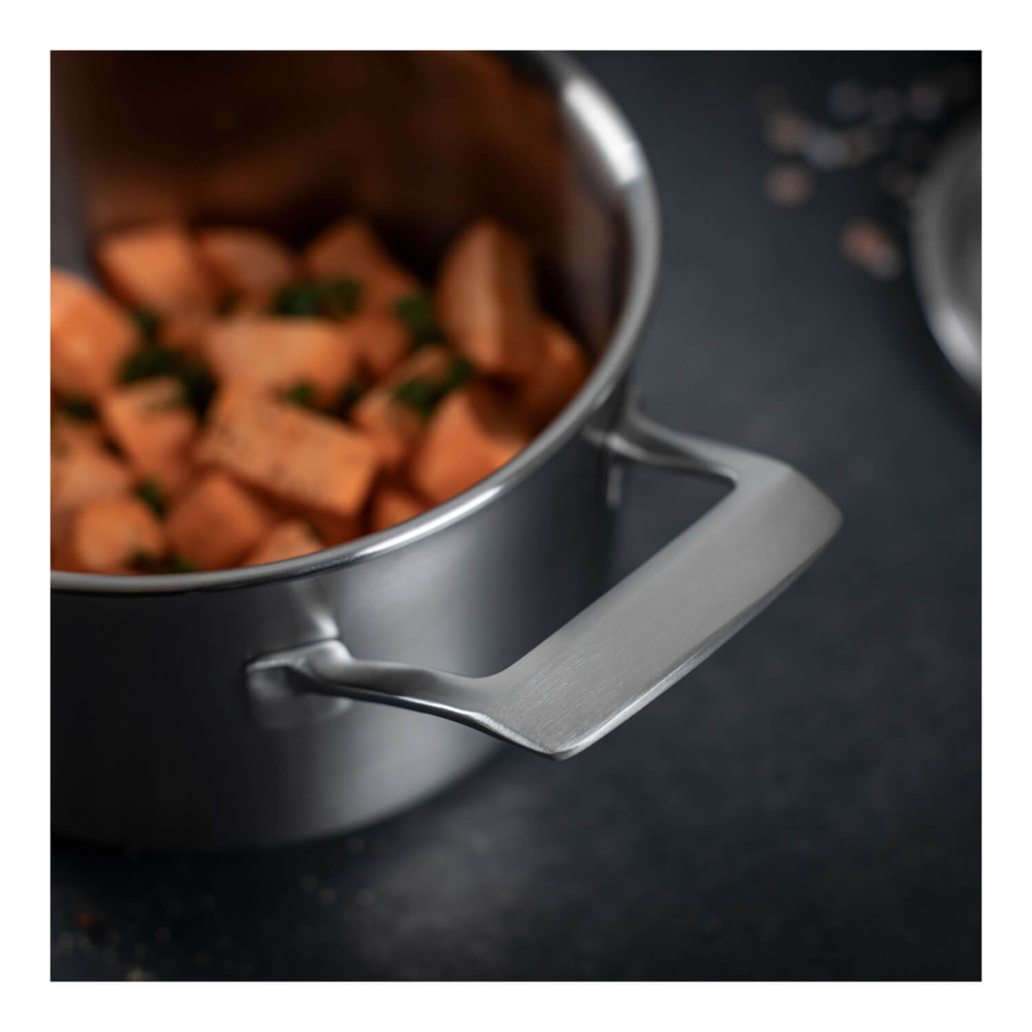 Kuhn Rikon Culinary Fiveply 18cm Stainless Steel Casserole