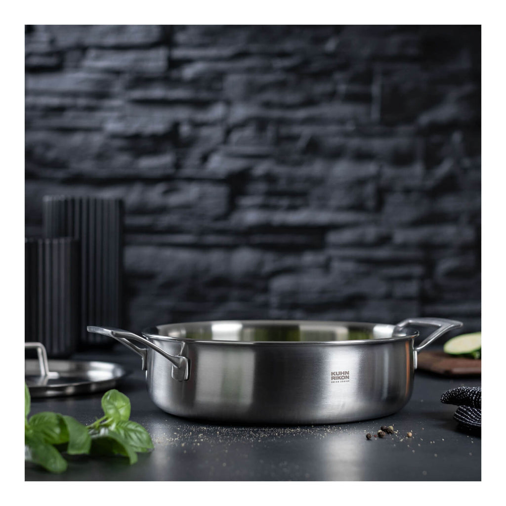 Kuhn Rikon Culinary Fiveply 24cm Serving Pan with Lid