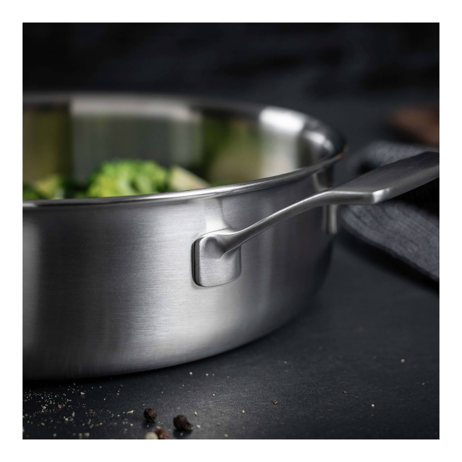 Kuhn Rikon Culinary Fiveply 24cm Serving Pan with Lid