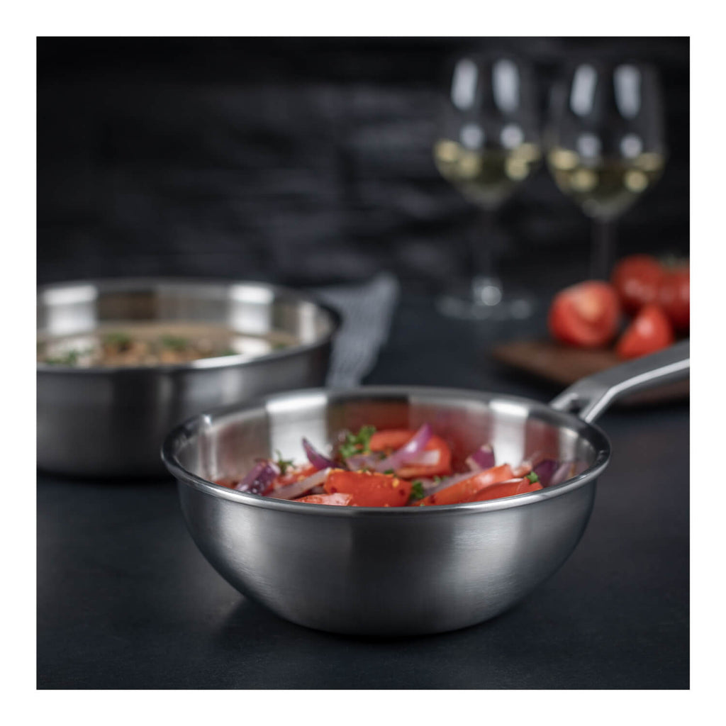 Kuhn Rikon Culinary Fiveply 16cm Uncoated Chef's Pan