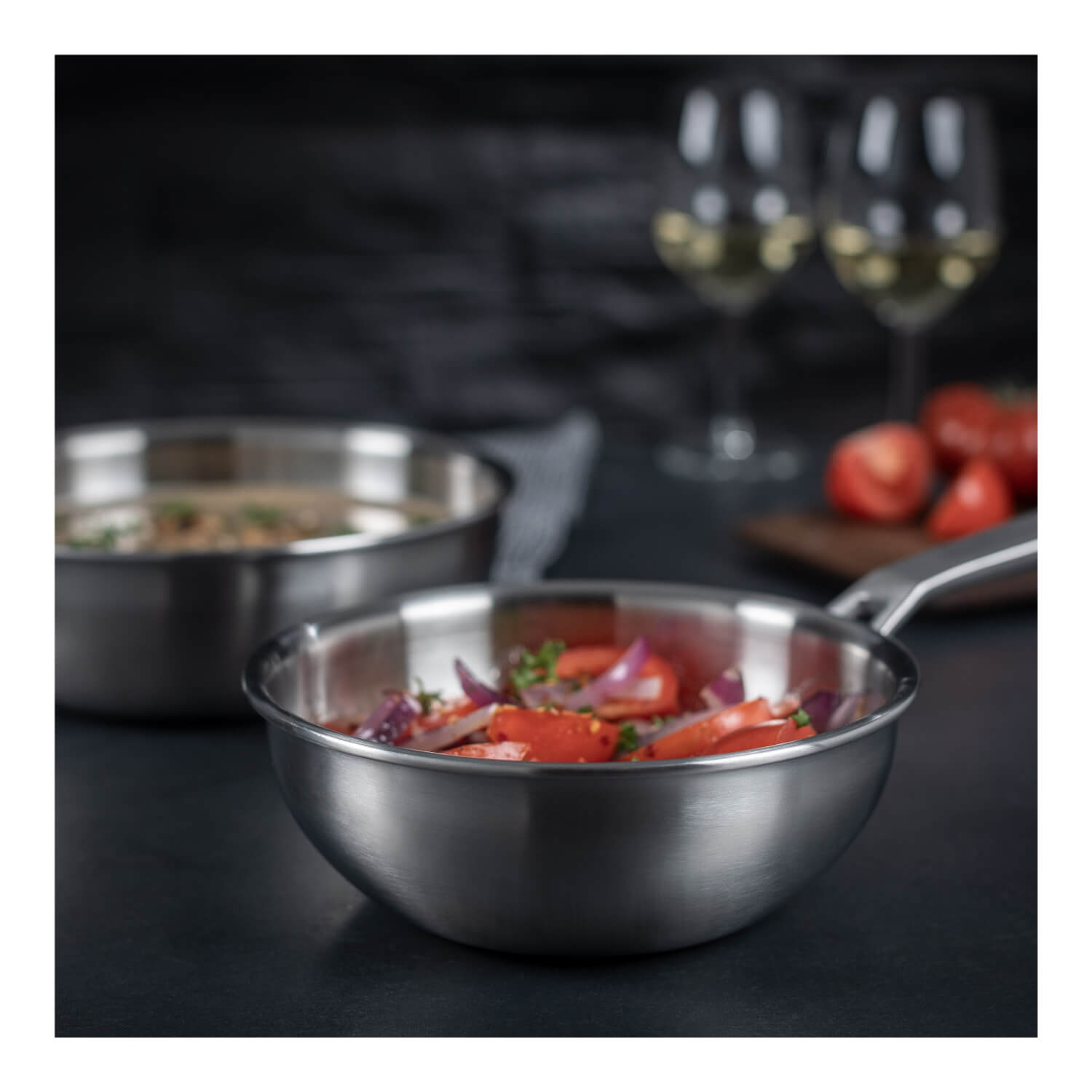Kuhn Rikon Culinary Fiveply 16cm Uncoated Chef's Pan