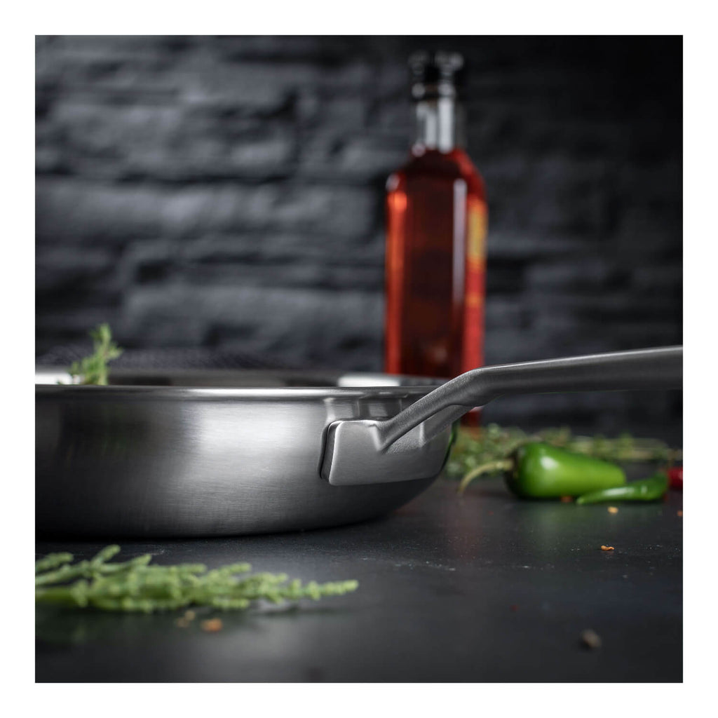 Kuhn Rikon Culinary Fiveply 28cm Uncoated Frying Pan