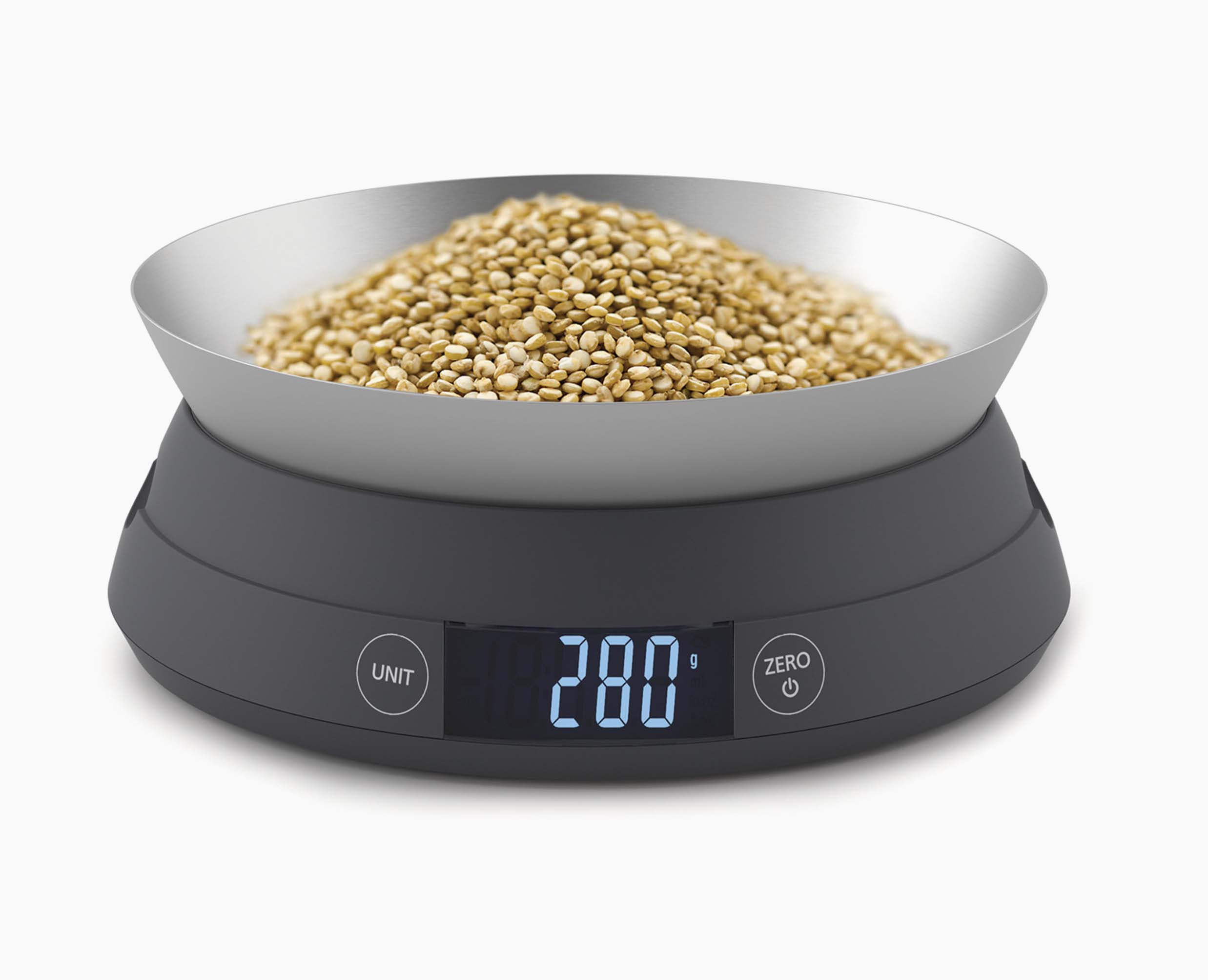 SwitchScale™ Grey Kitchen Scales