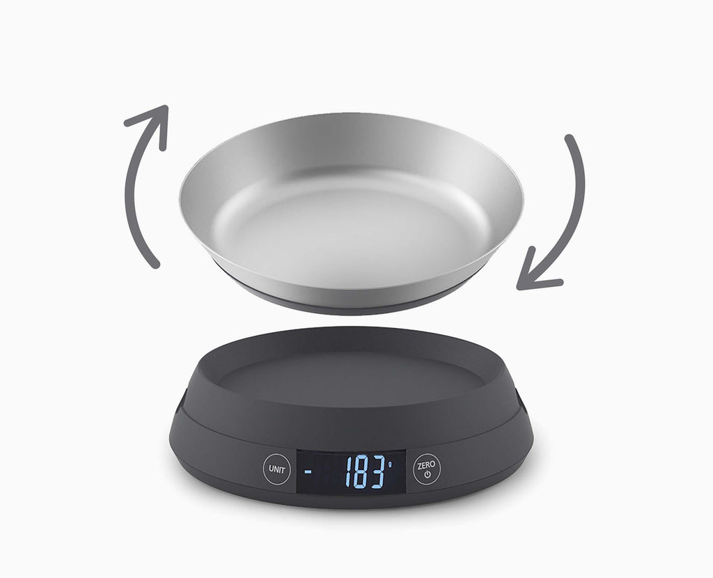SwitchScale™ Grey Kitchen Scales