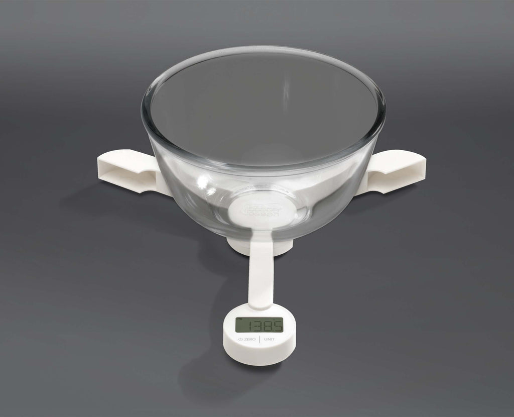 TriScale™ Digital White Kitchen Scales