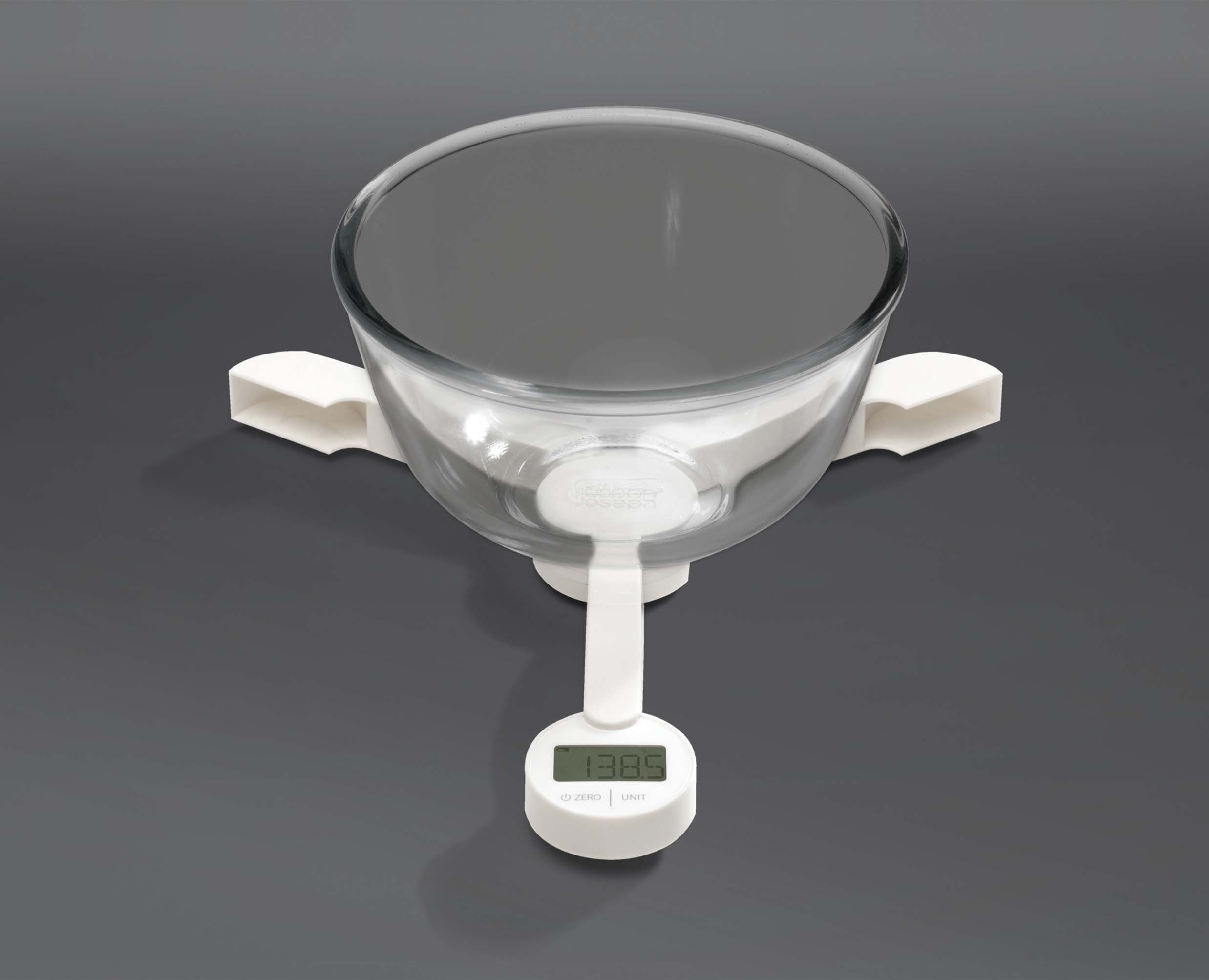 TriScale™ Digital White Kitchen Scales
