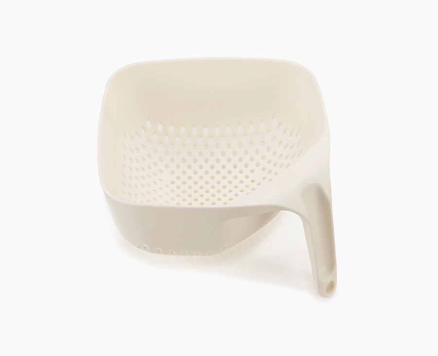 Square White Colander