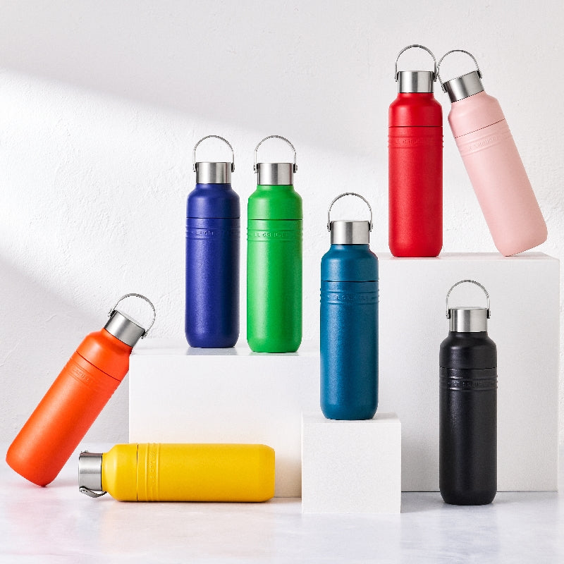Le Creuset On The Go Insulated Water Bottle 500ml - VARIOUS COLOURS