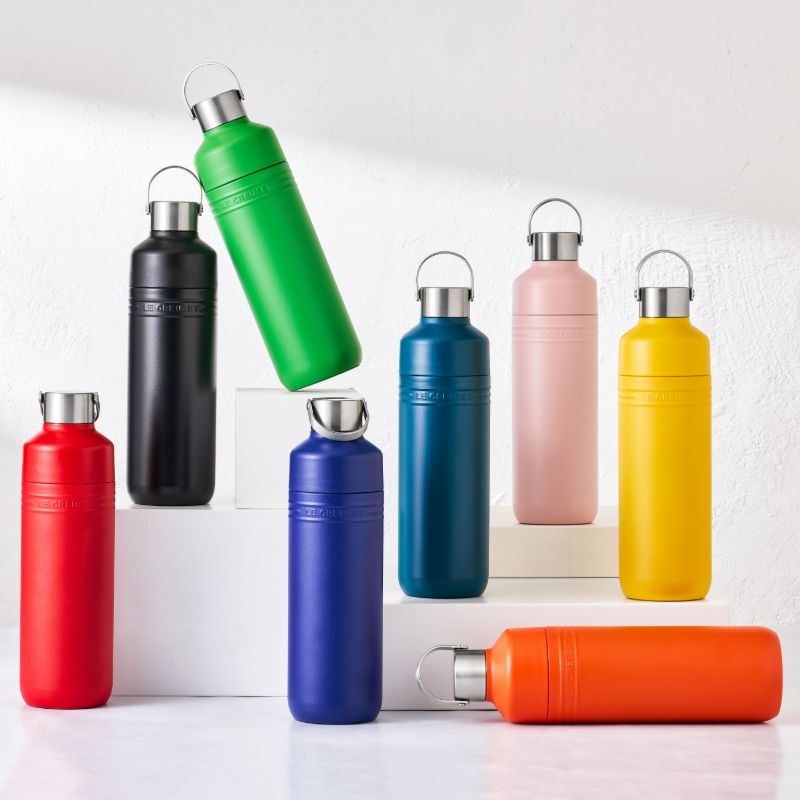 Le Creuset On The Go Insulated Water Bottle 1L - VARIOUS COLOURS