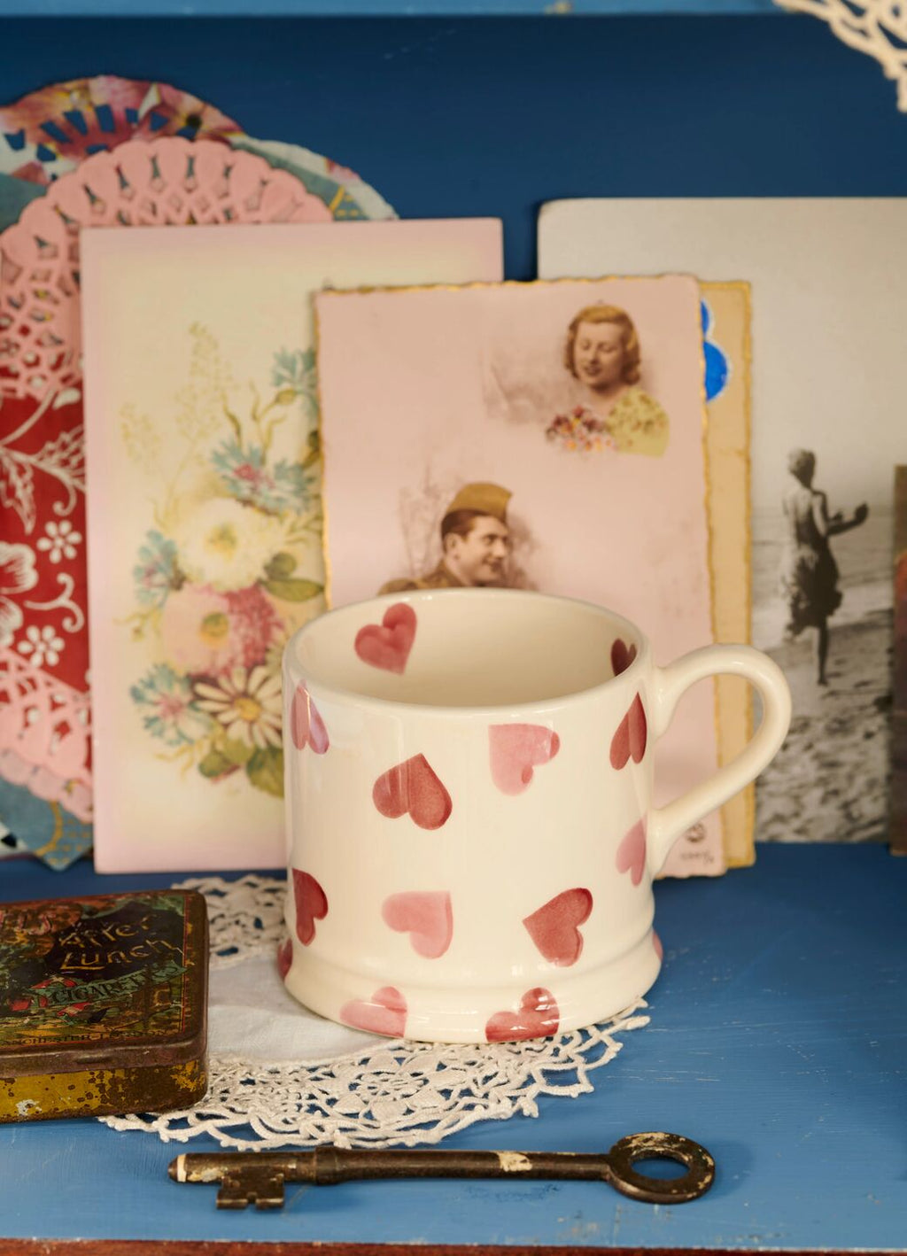 Emma Bridgewater Pink Hearts Small Mug