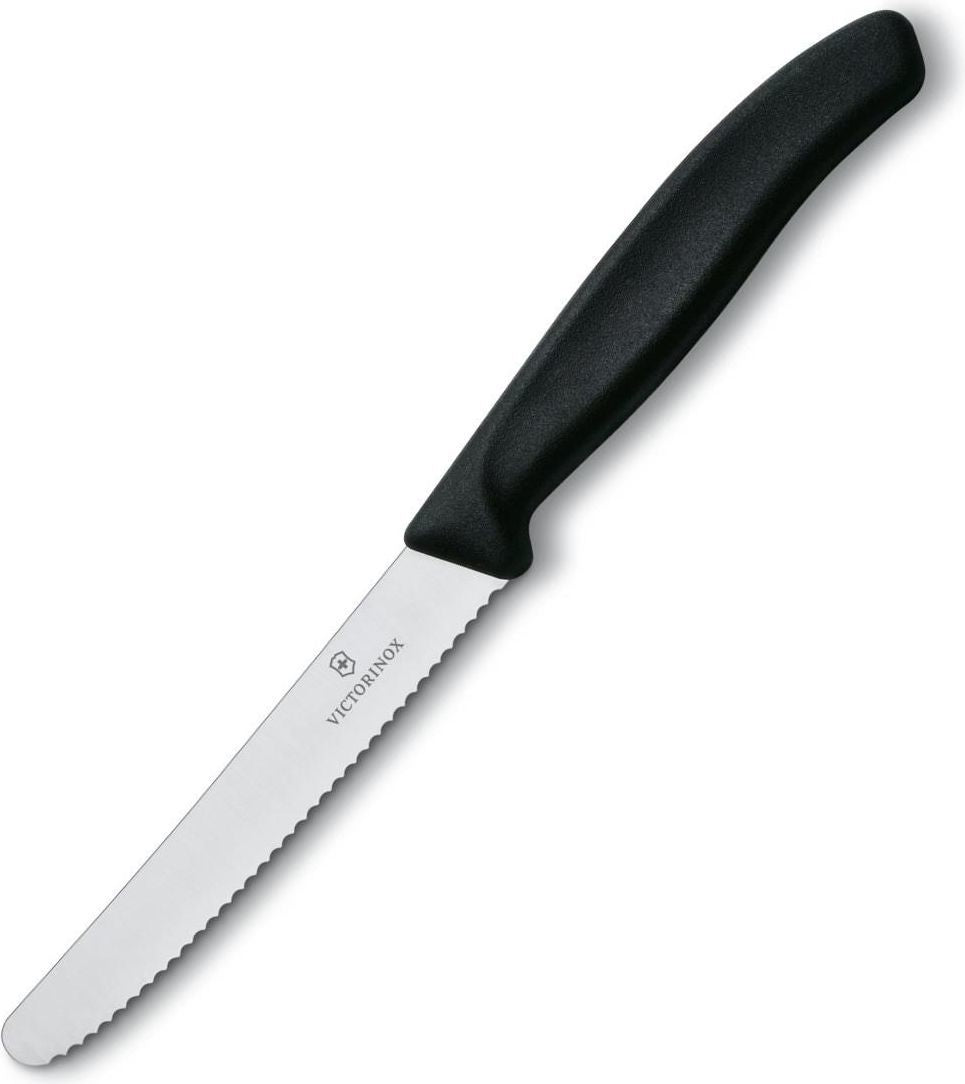 Victorinox Serrated Tomato Utility Knife Black 11cm