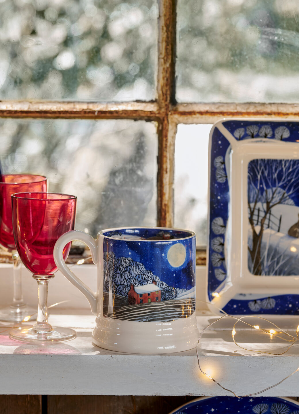 Midnight Deer 1/2 Pint Mug
