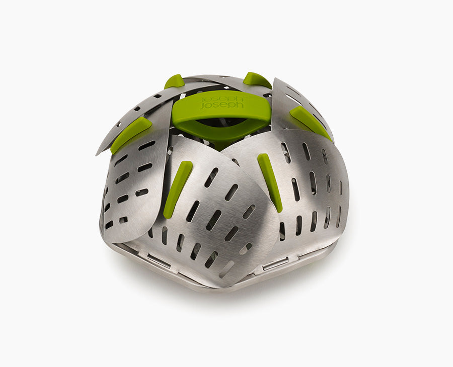 Bloom™ Stainless-steel Folding Steamer Basket