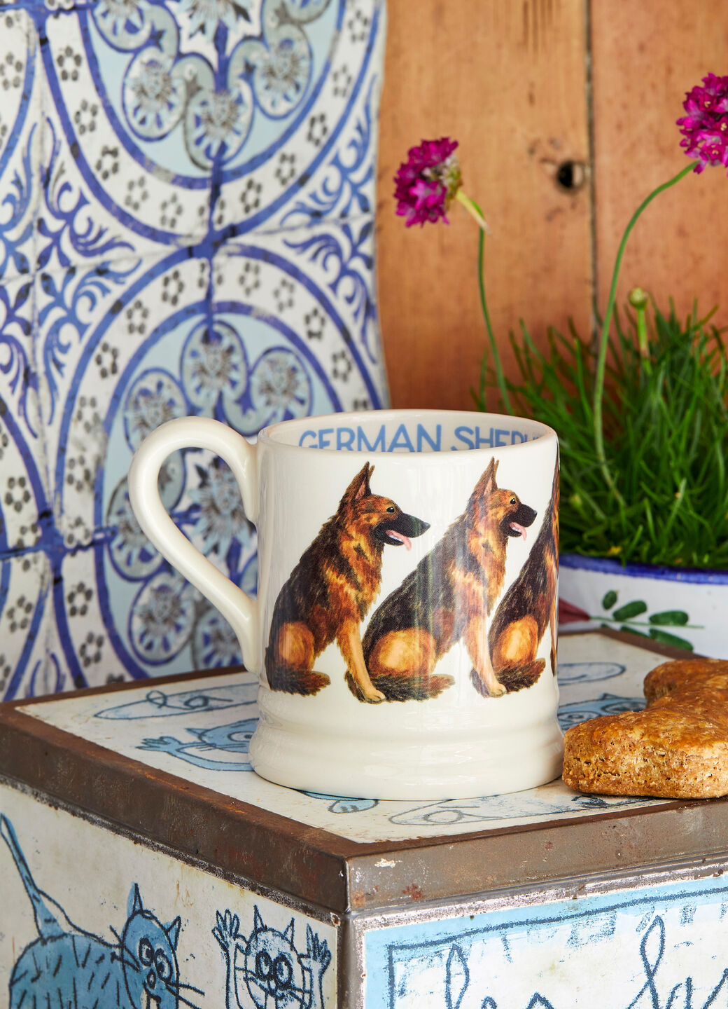 Emma Bridgewater German Shepherd 1/2 Pint Mug