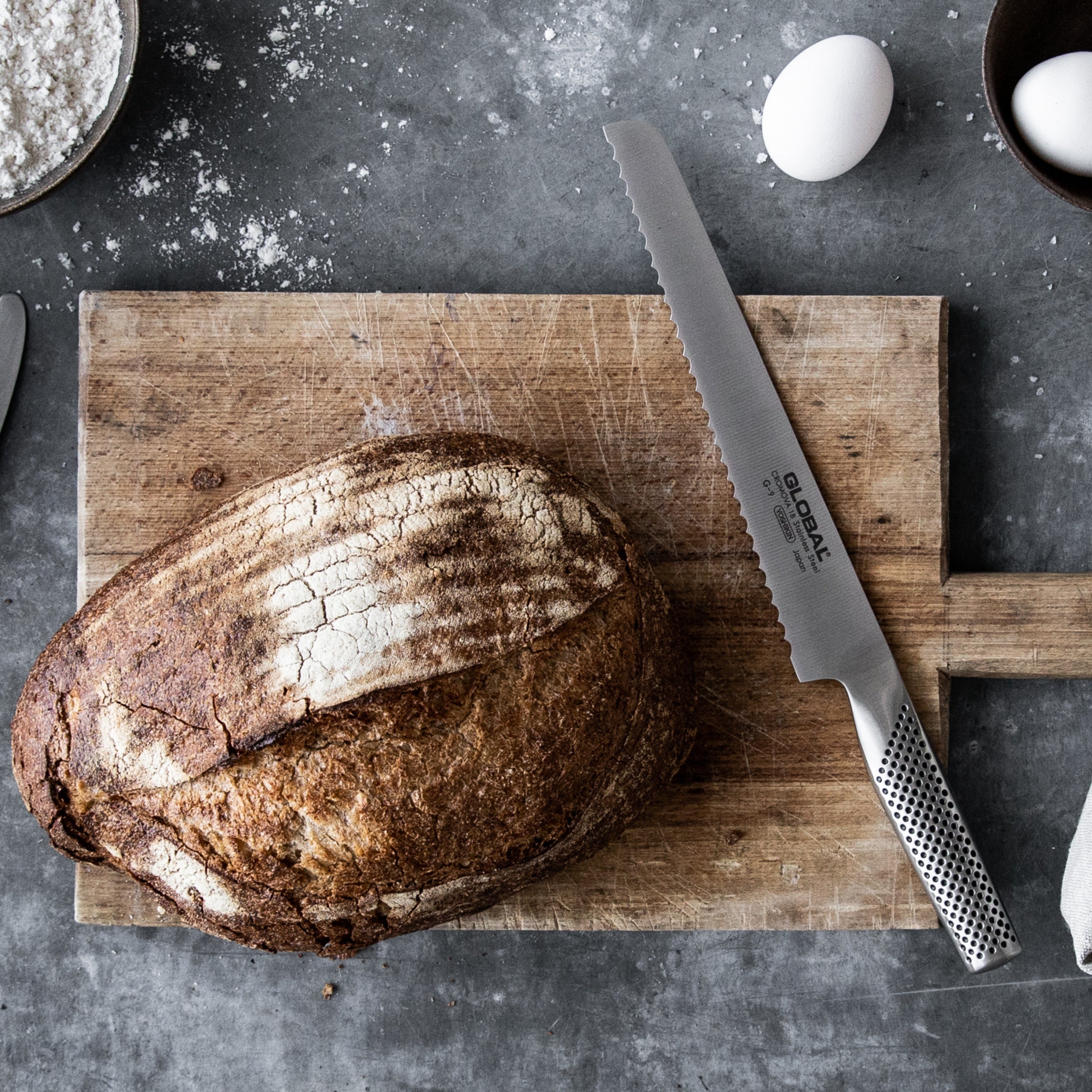 G-9 Bread Knife 22cm Blade