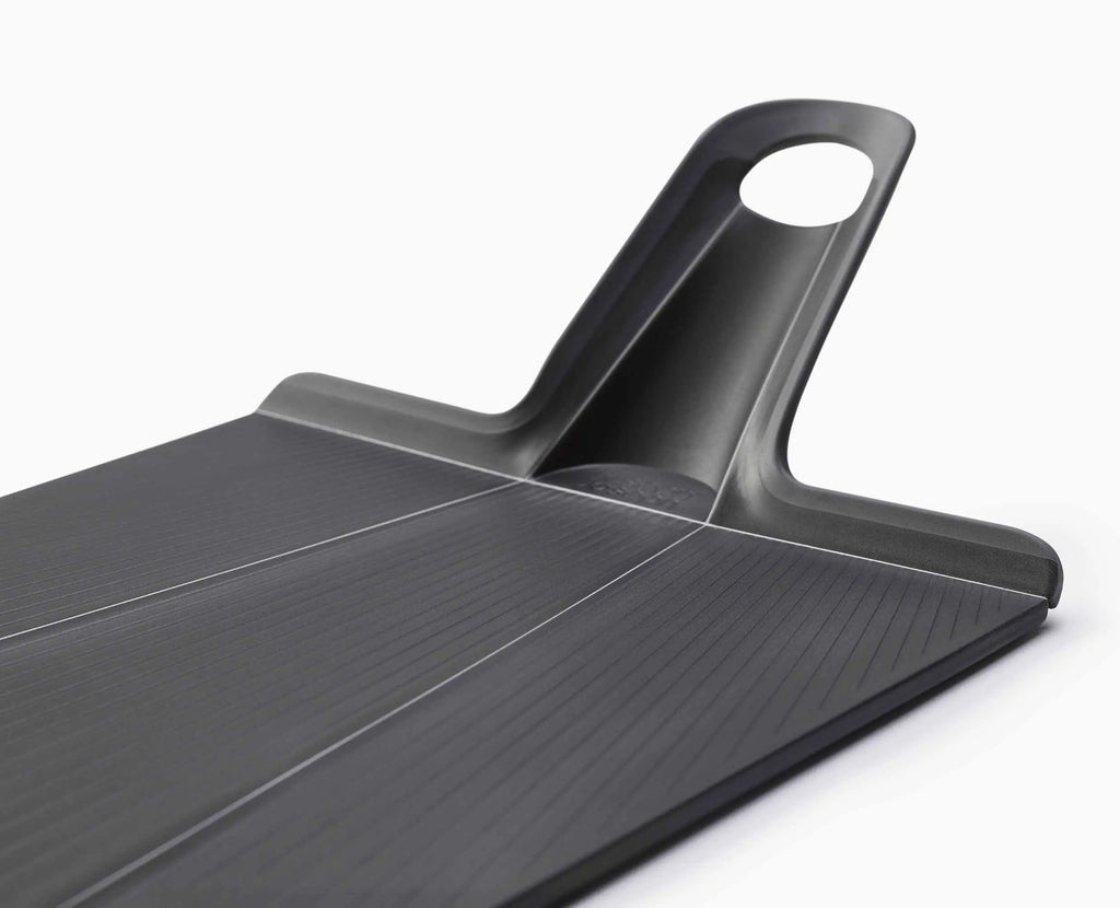 Chop2Pot™ Plus Black Folding Chopping Board