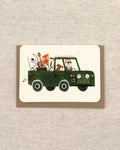 Dad's Land Rover Greetings Card