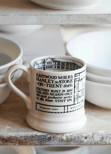 Emma Bridgewater Factory Plan 1/2 Pint Mug