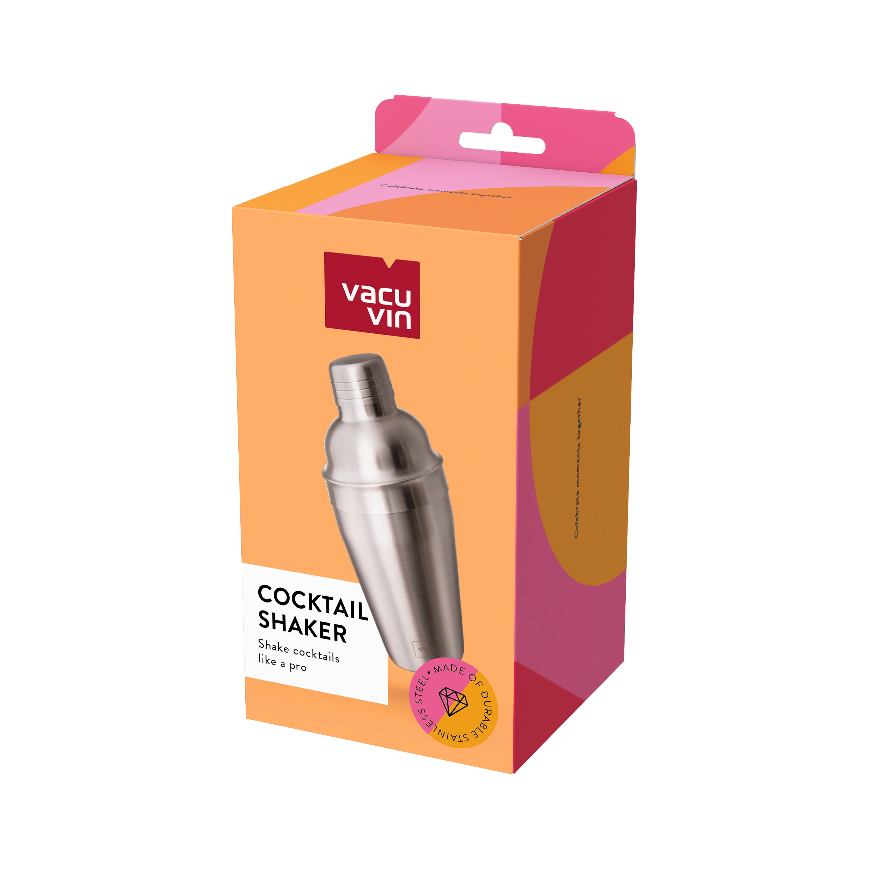 Vacu Vin Cocktail Shaker Stainless Steel