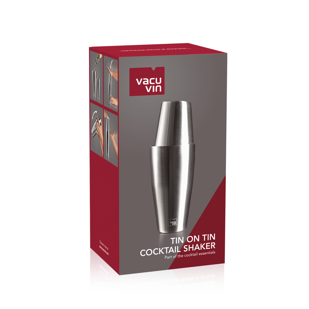 Vacu Vin Tin on Tin Cocktail Shaker