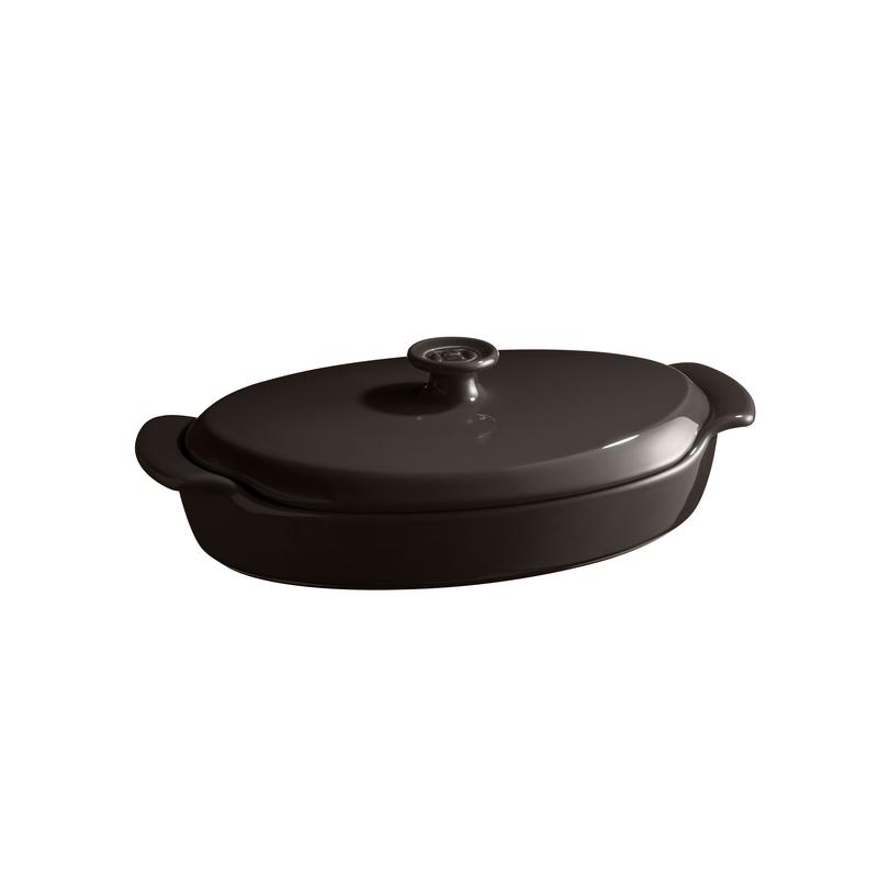 Emile Henry Papillote Oven Dish - Charcoal