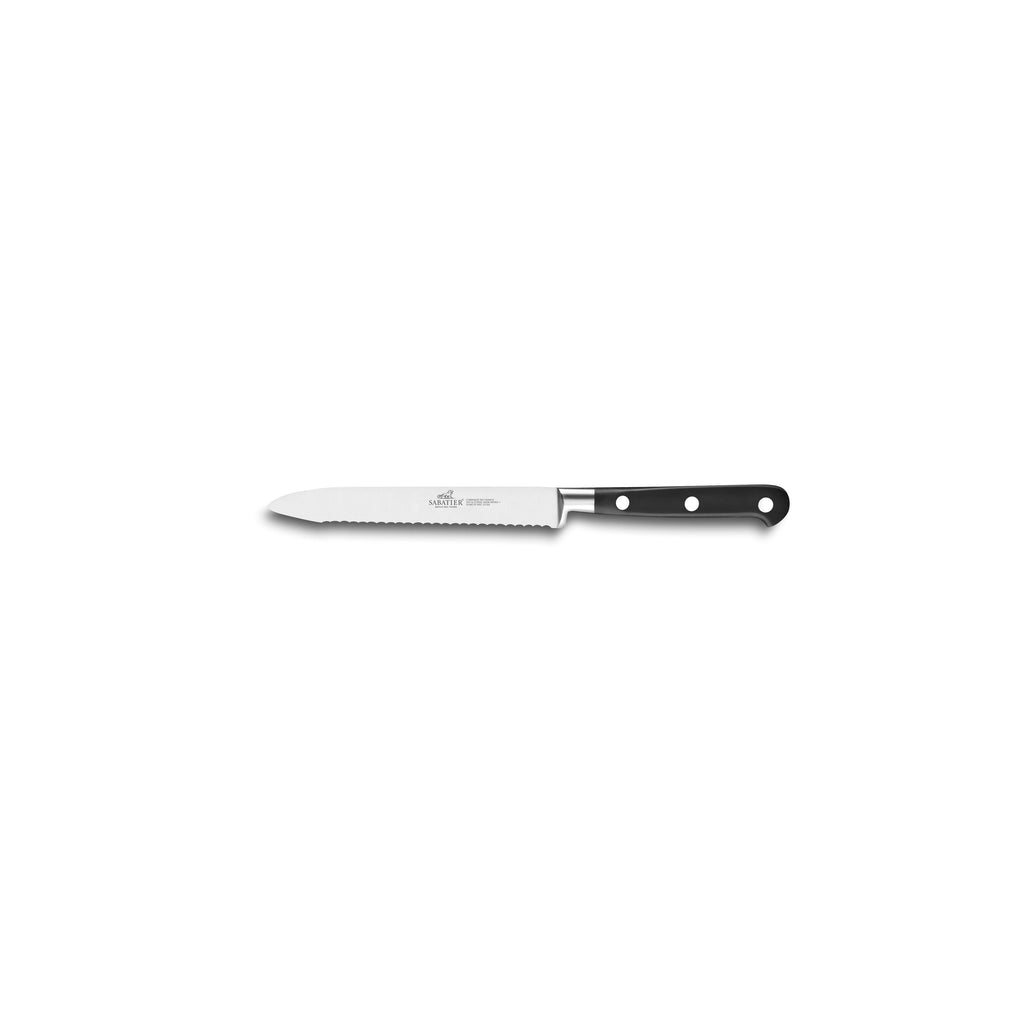 Lion Sabatier Borneo Ashwood Knife Block - Includes 5 Ideal Steel Knives by Lion Sabatier