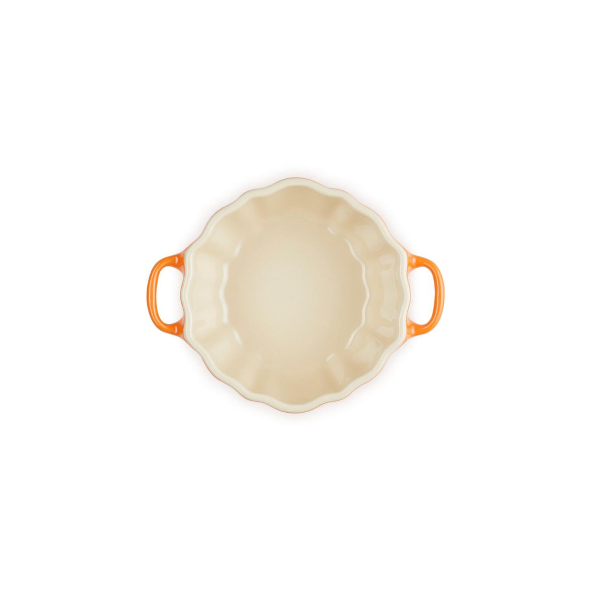 Le Creuset Halloween Stoneware Pumpkin Petite Round Casserole - Volcanic