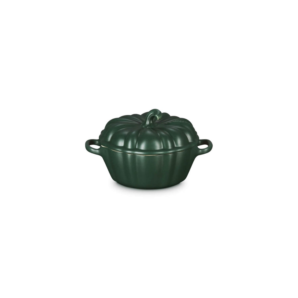 Le Creuset Halloween Stoneware 350ml Pumpkin Petite Round Casserole - Forêt
