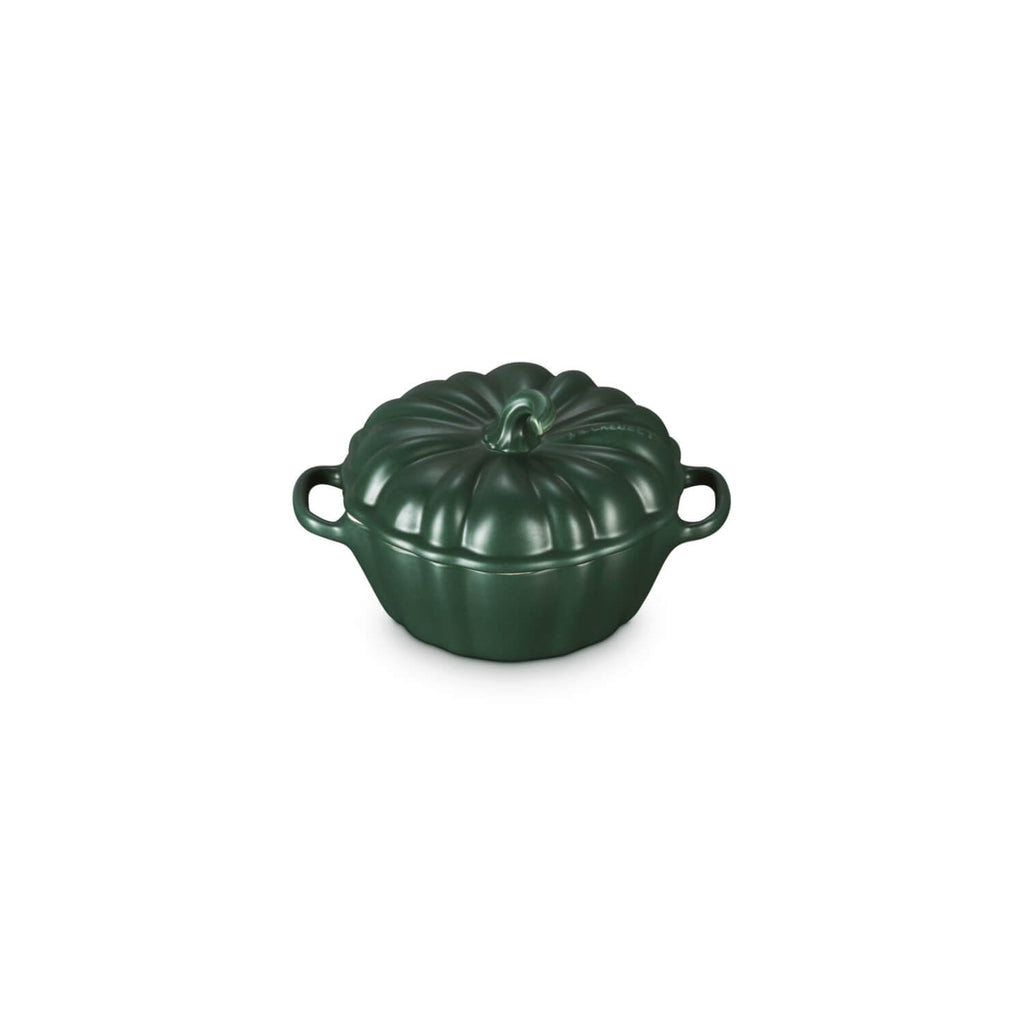 Le Creuset Halloween Stoneware 350ml Pumpkin Petite Round Casserole - Forêt